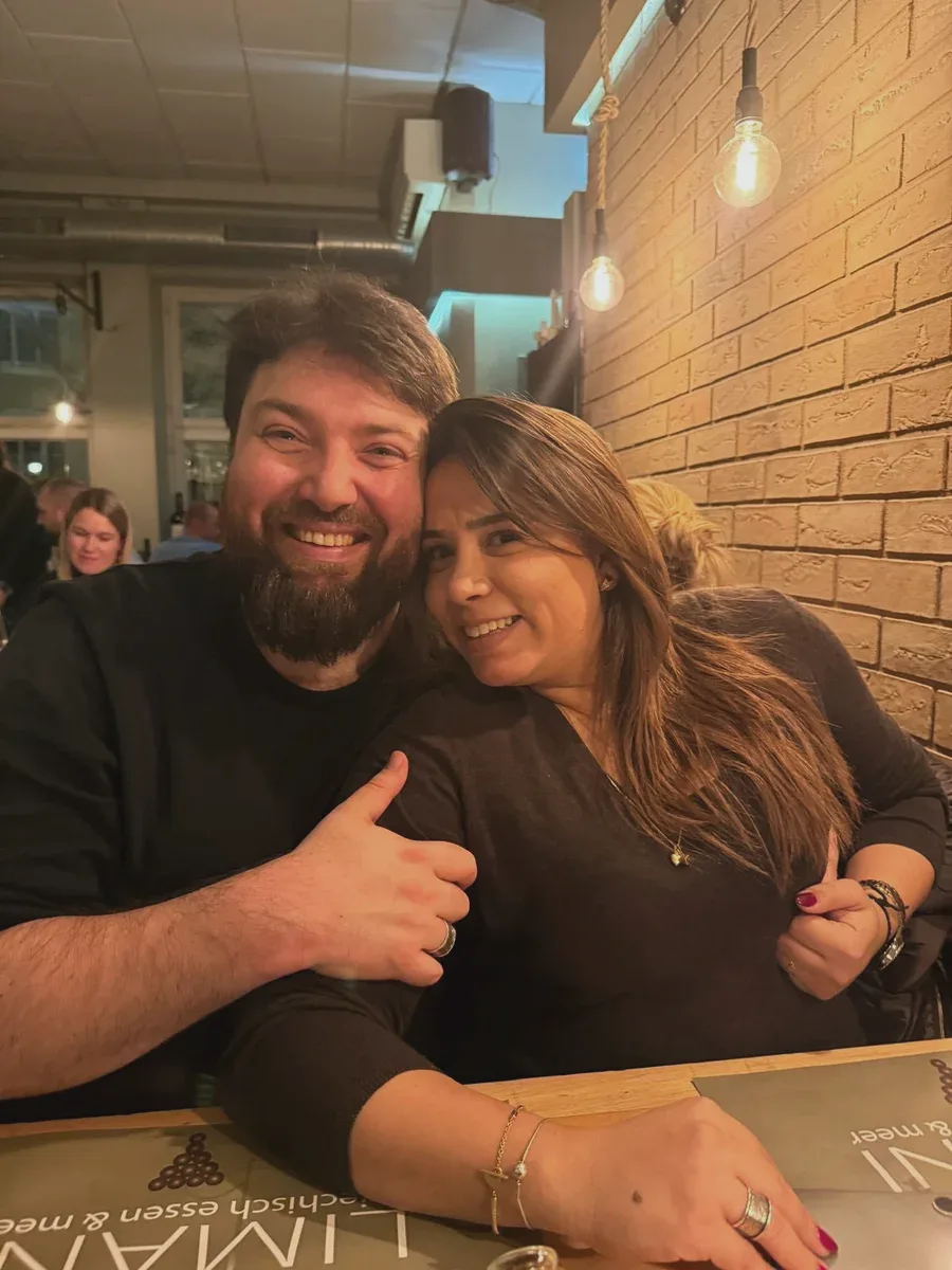 Boutheyna und Christof — Abend