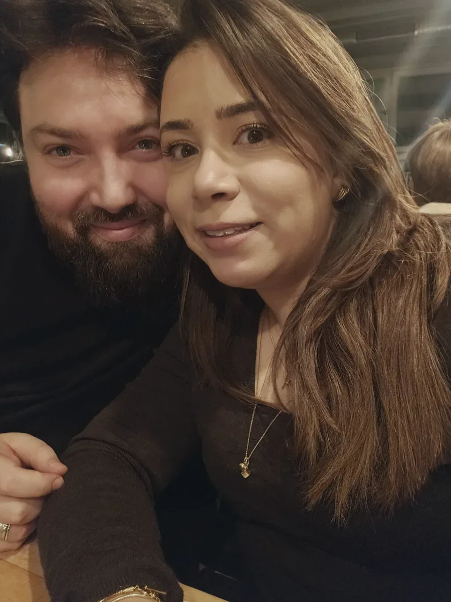 Boutheyna und Christof — Abendstimmung